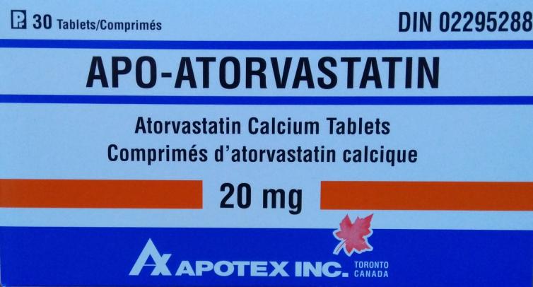 Apo-Atorvastatine 20mg